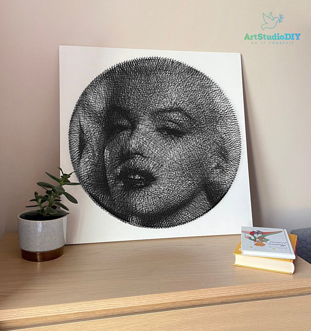 String Art - Il Tuo Ritratto a Filo