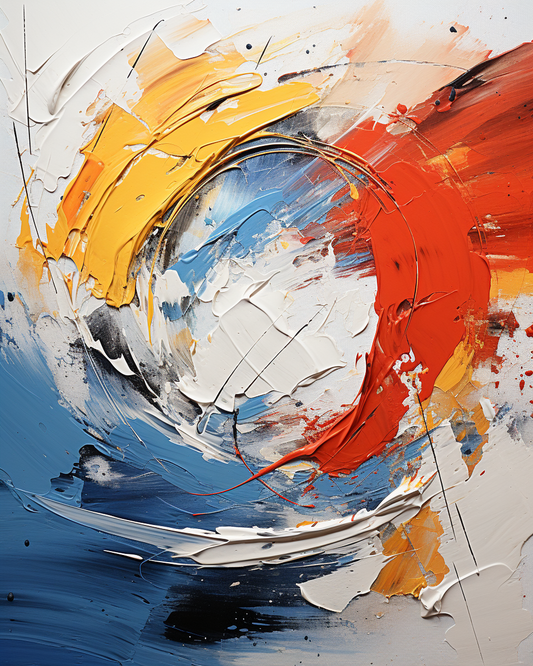 Sfumature Sofisticate con Pittura Minimalista