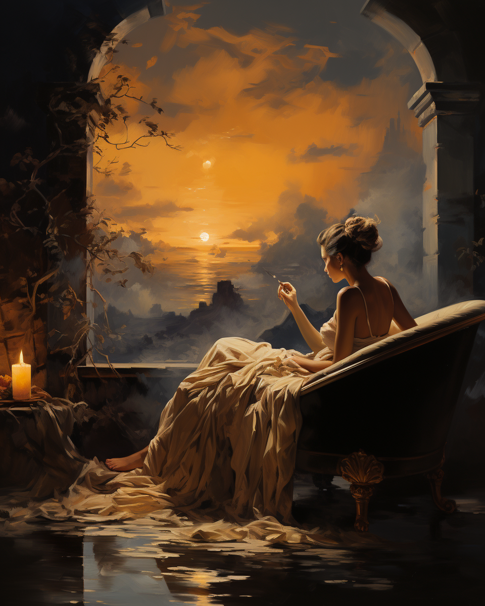 Tranquillità con luce soffusa