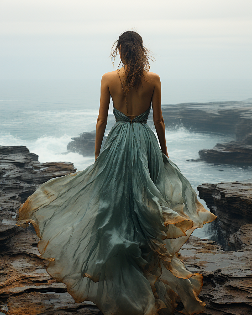 Il mare dalla scogliera