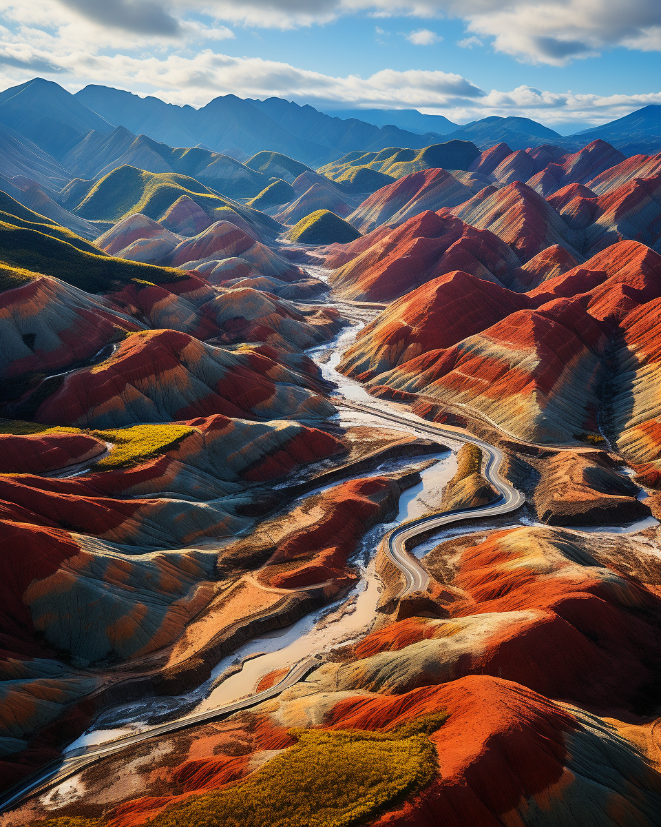 Rainbow Mountains - Cina