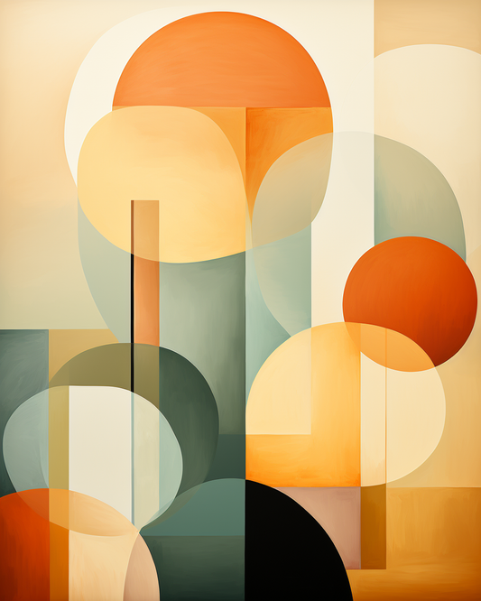 Toni terrosi attenuati con forme organiche